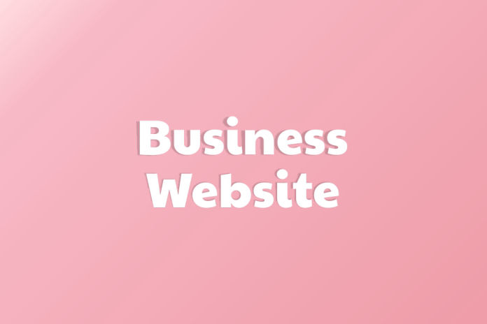 Business website development