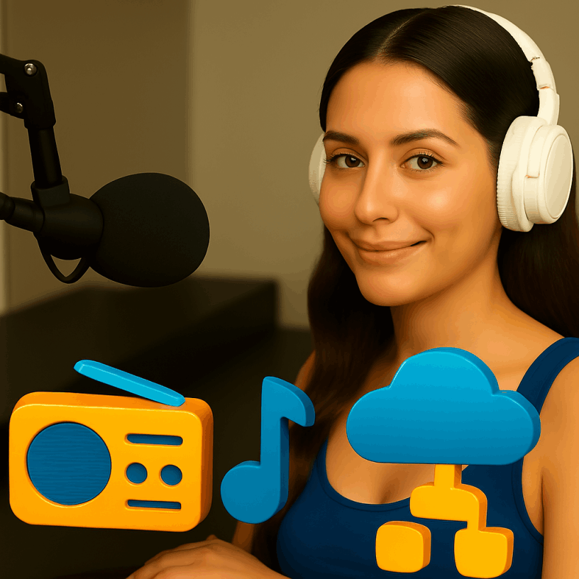Internet radio hosting - kmwebsoft.com
